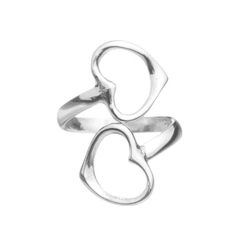 Couple Love Hearts Ring