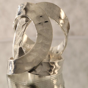 Interwoven Paths Ring - 11 grams of 925 Silver