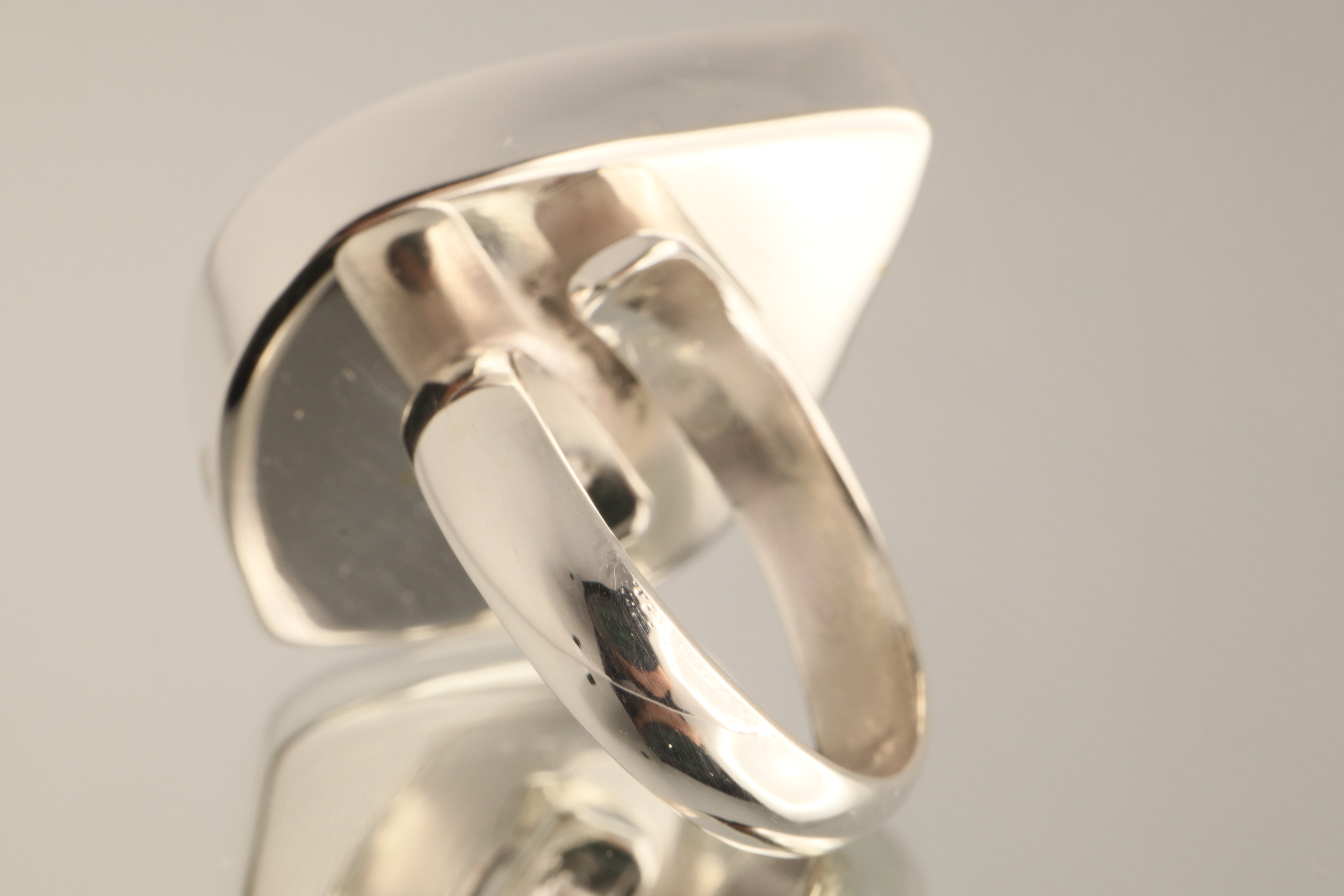 Sunset Glow - Chiapas Assorted Amber Natural Stone 925 Silver Adjustable Ring