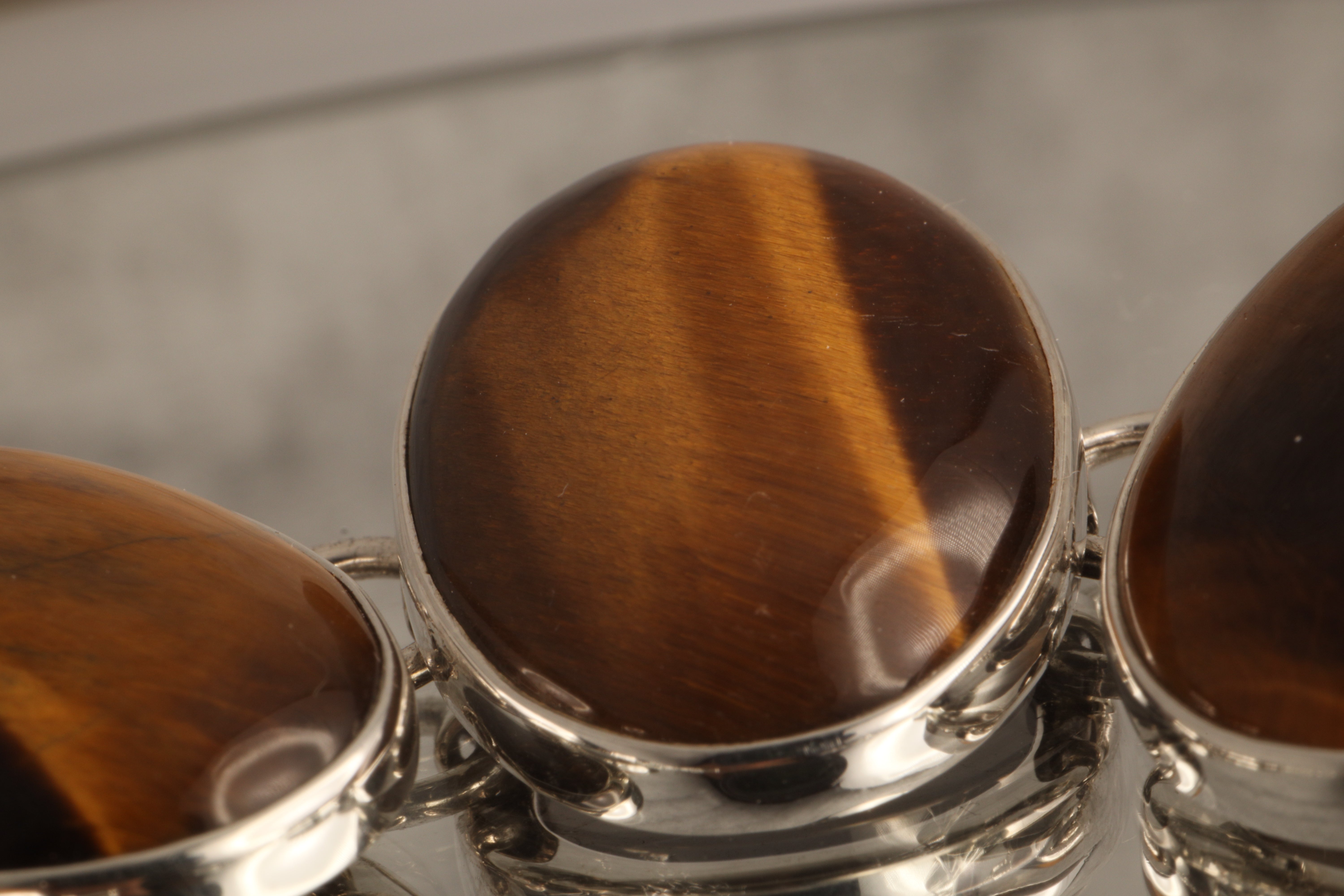 Guardian’s Strength - Tiger’s Eye 925 Silver Bracelet