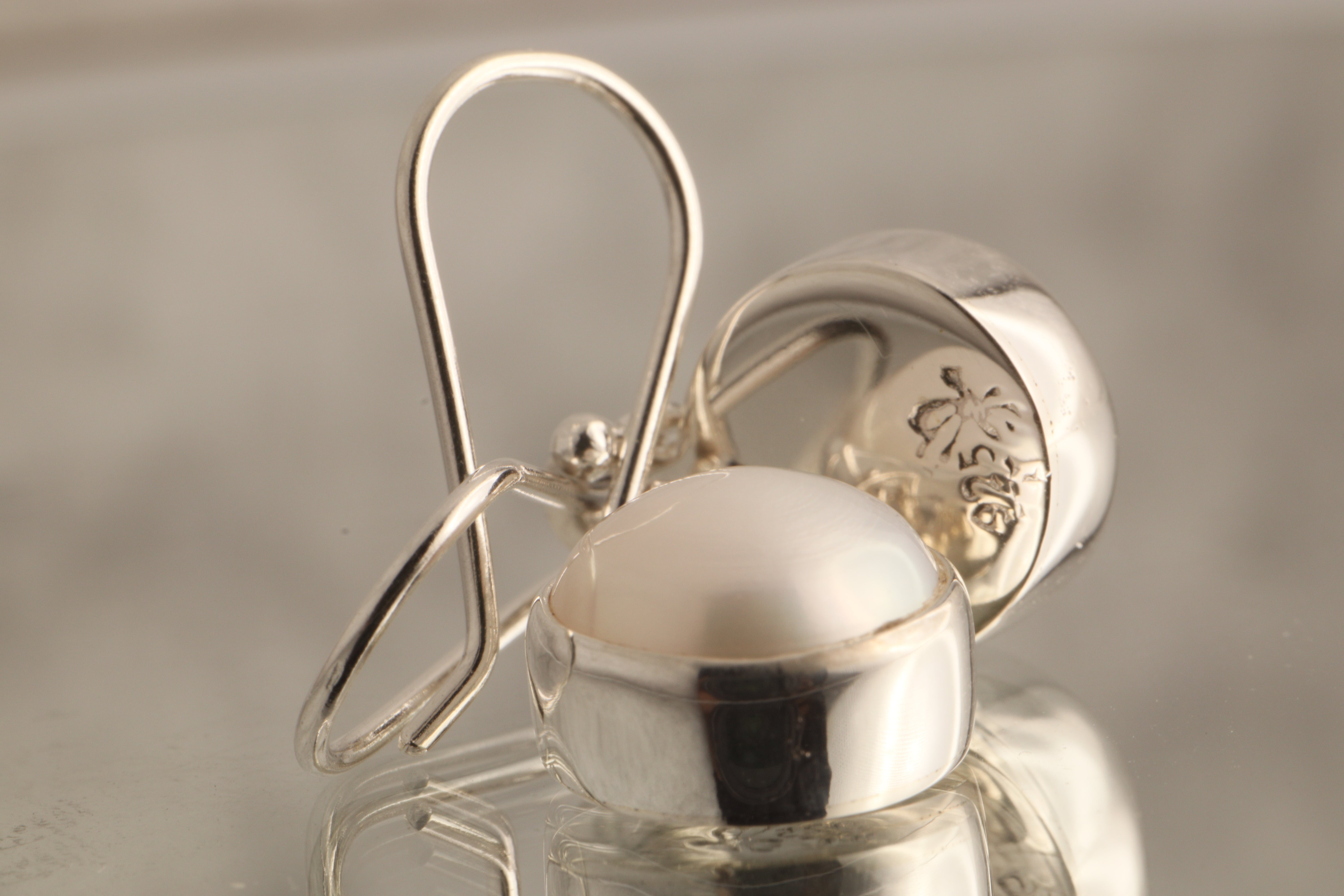 Lunar Glow – Pearl Earrings in 925 Sterling Silver (Stud or Dangle)