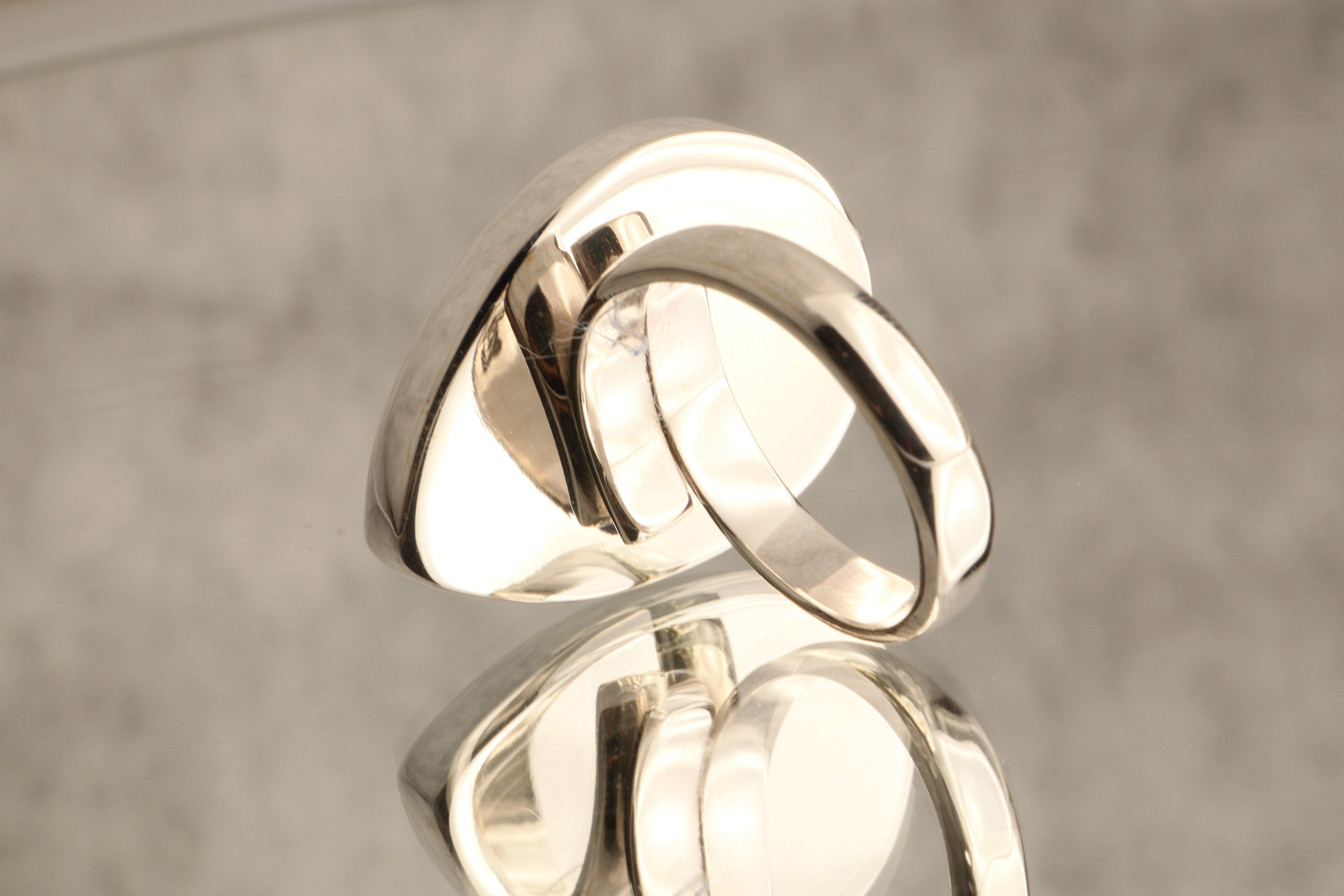 Lion’s Heart - Tiger's Eye 925 Silver Adjustable Ring