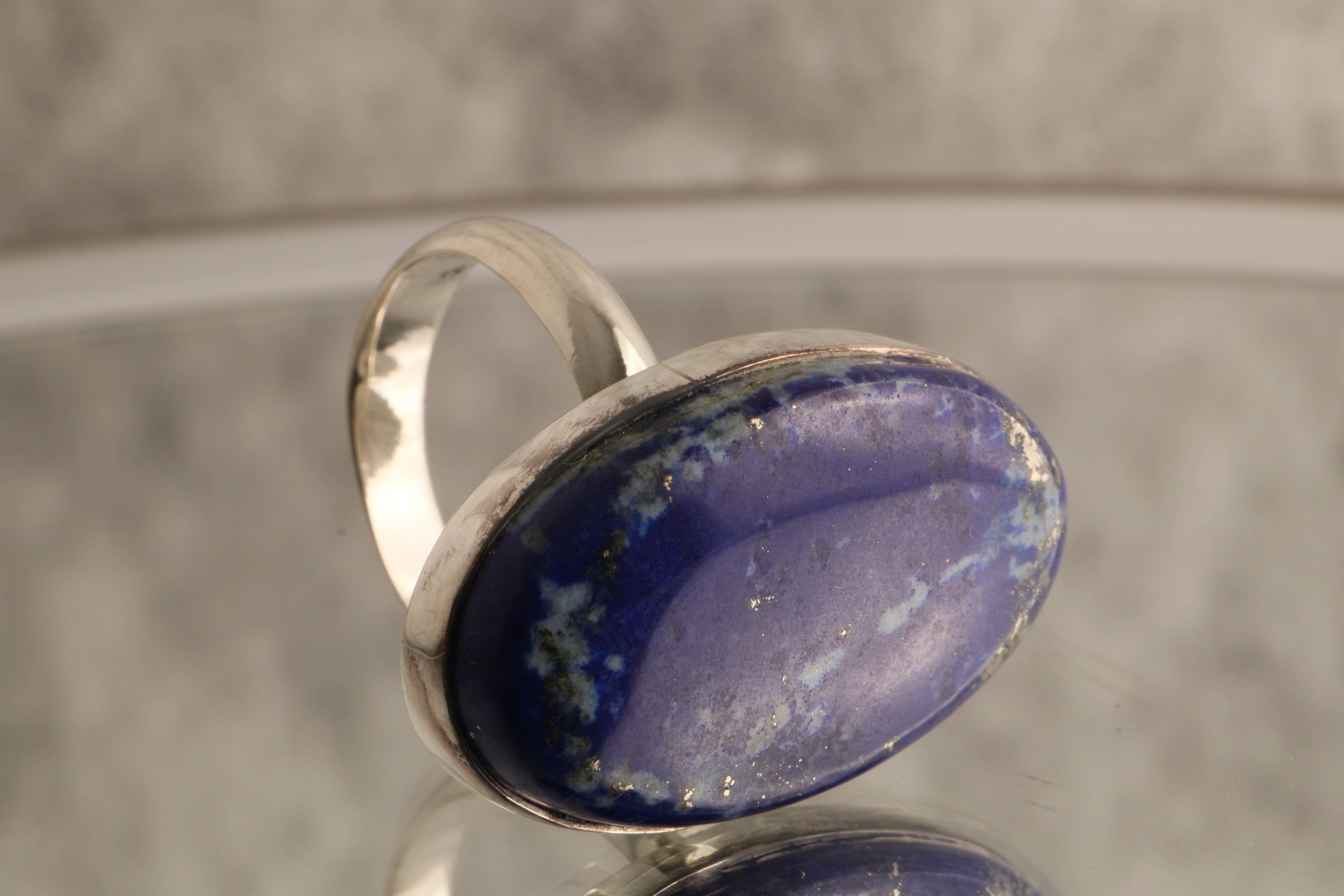 Celestial Midnight - Lapis Lazuli 925 Silver Ring