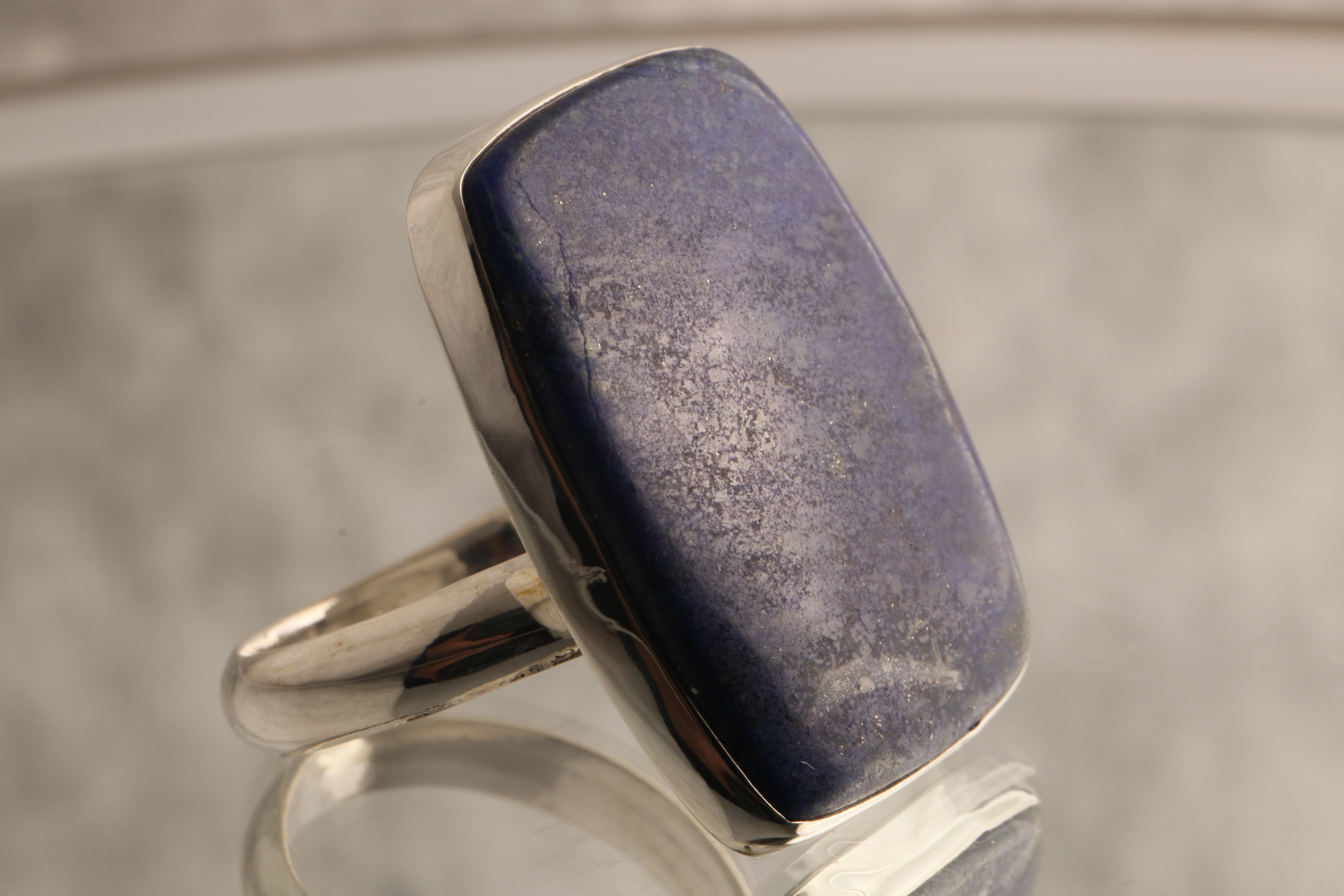 Celestial Midnight - Lapis Lazuli 925 Silver Ring