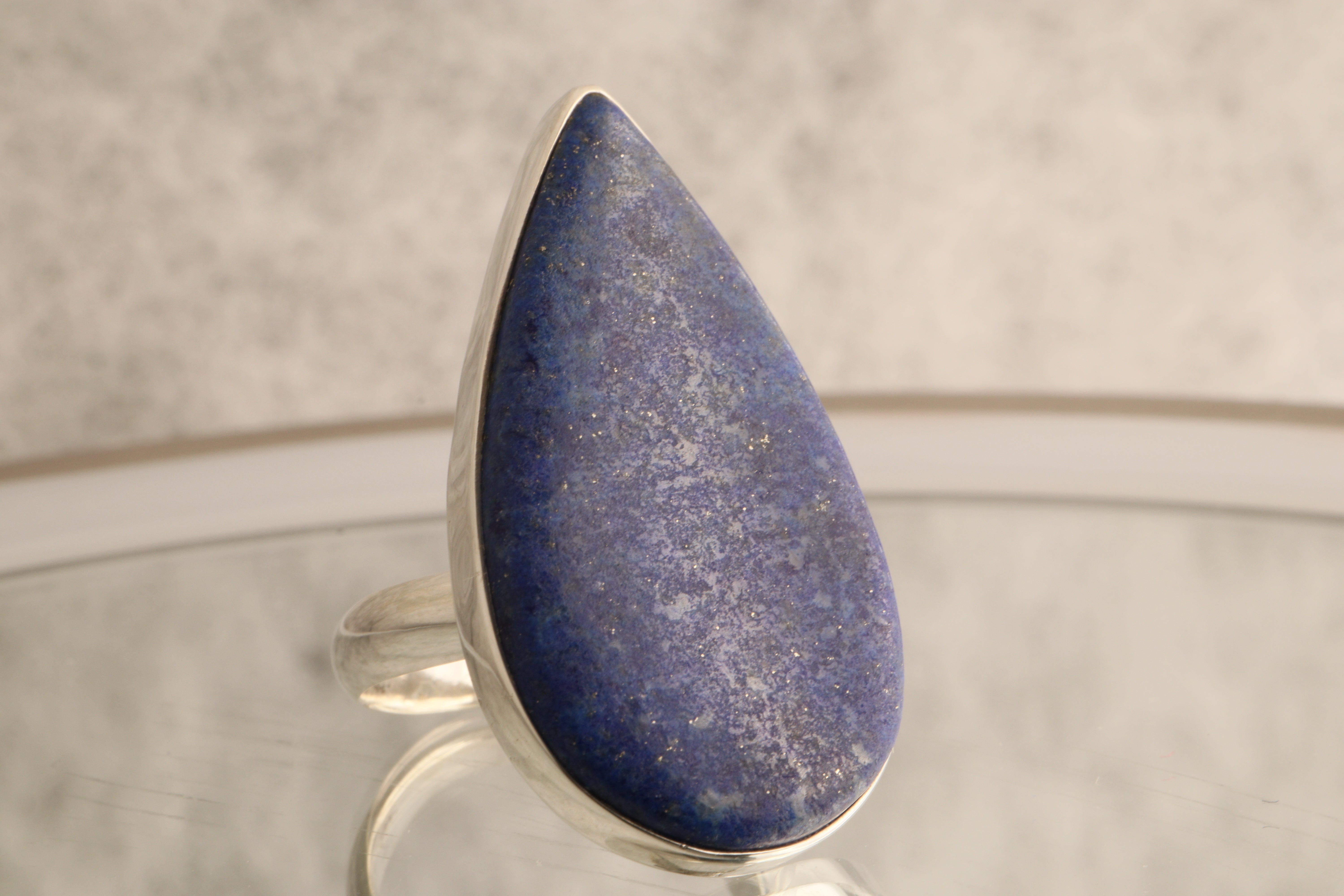 Celestial Midnight - Lapis Lazuli 925 Silver Ring