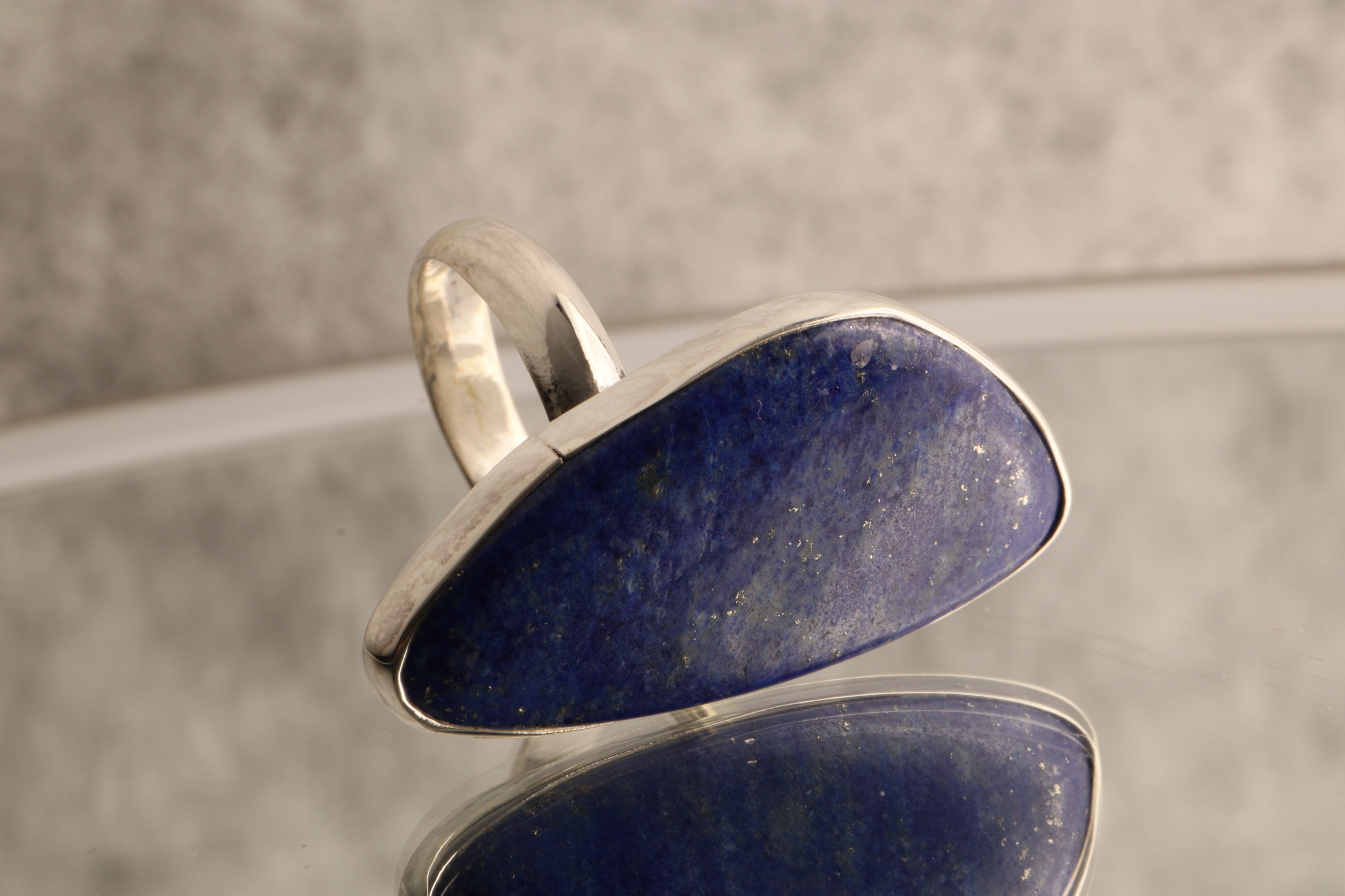 Celestial Midnight - Lapis Lazuli 925 Silver Ring