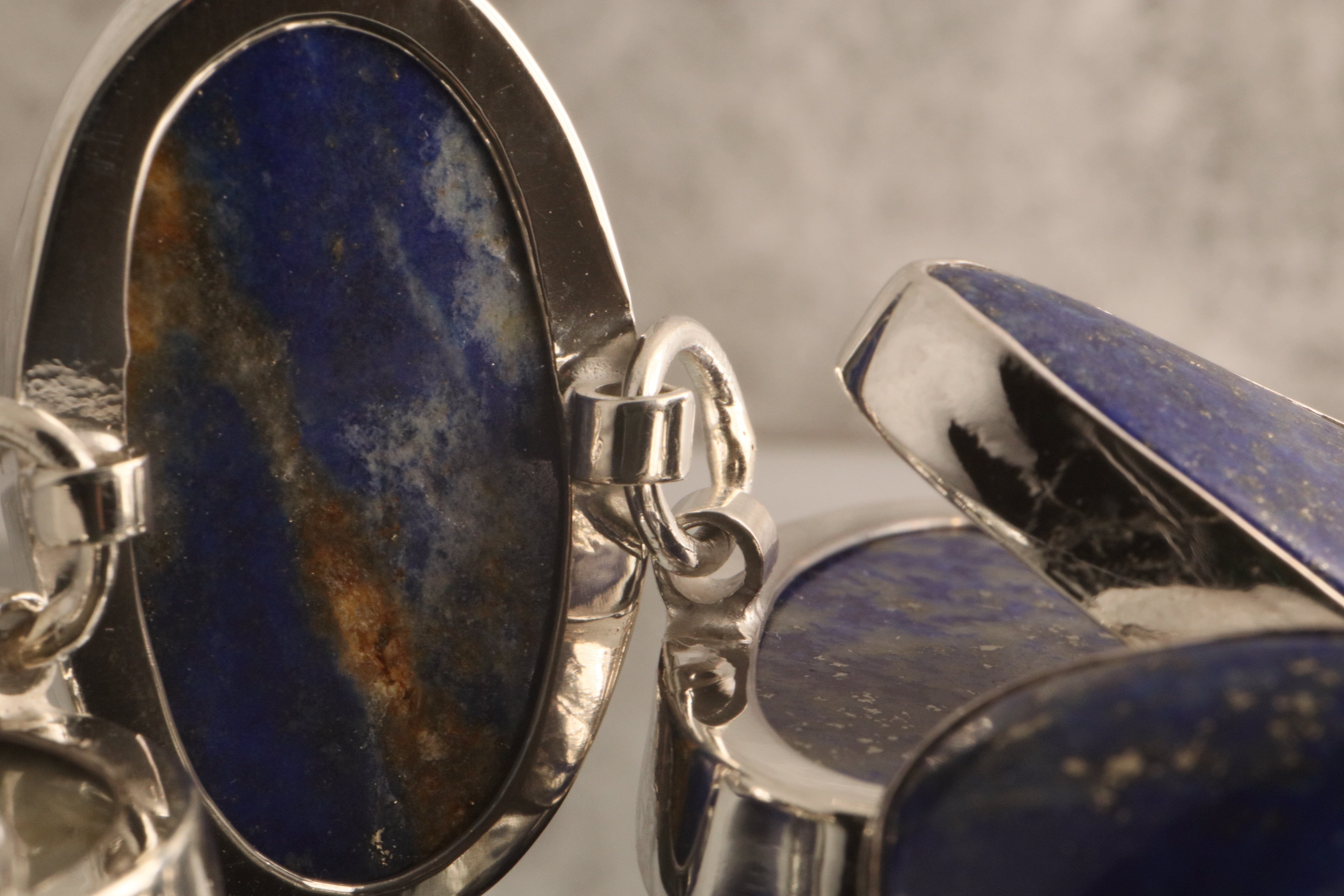 Celestial Dream - Lapis Lazuli 925 Silver Bracelet
