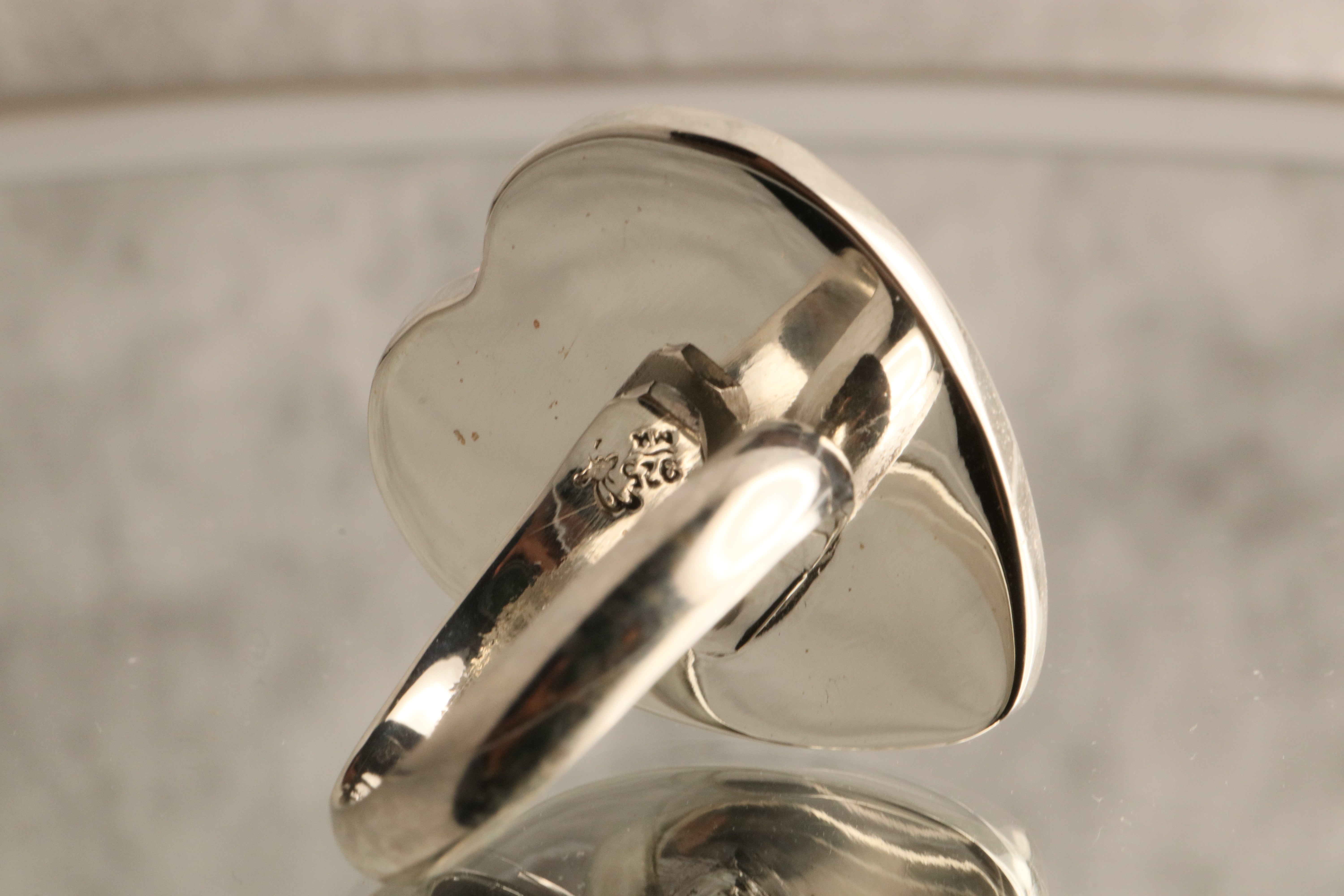 Rosalina - Rose Quartz 925 Silver Adjustable Ring