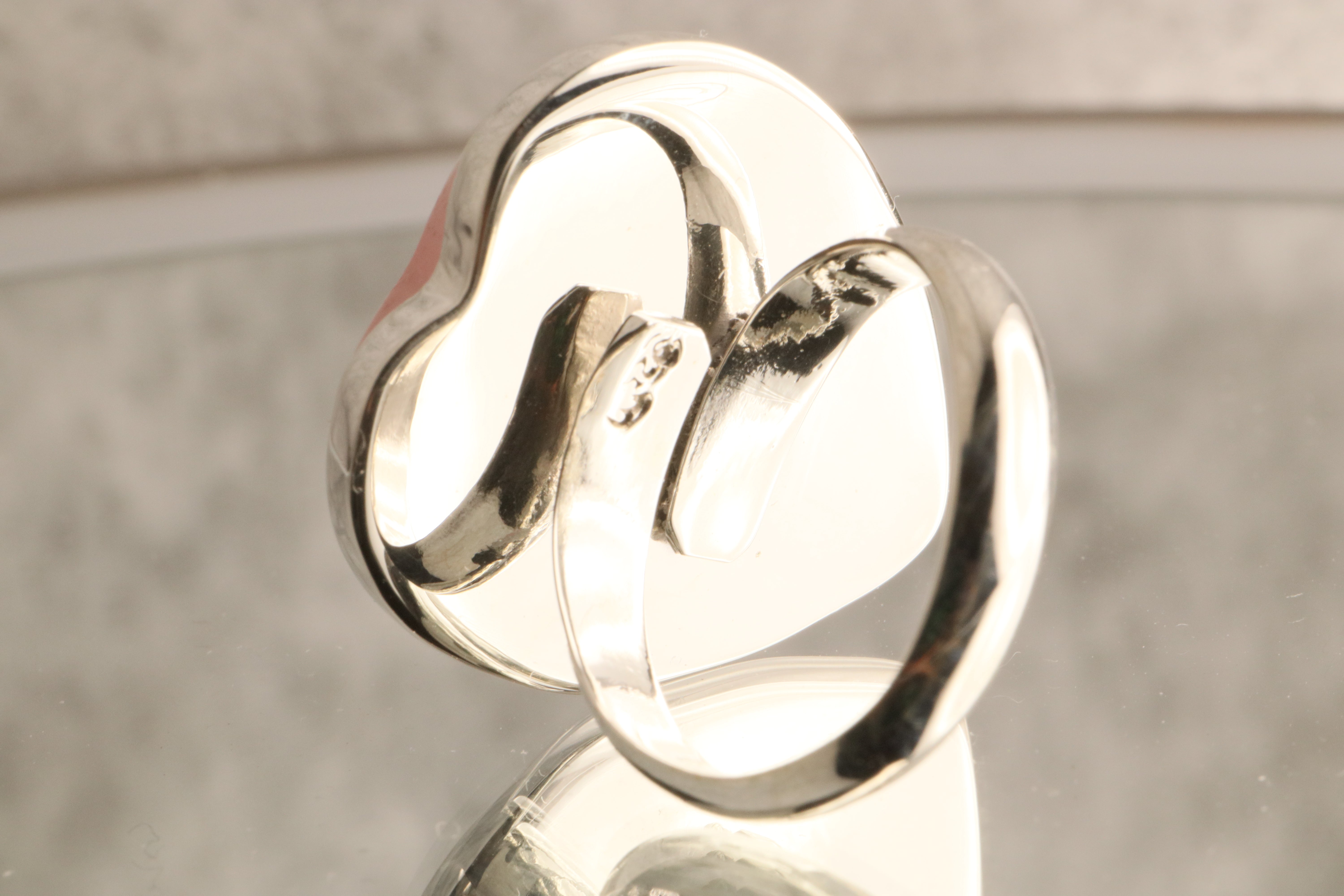 Rosalina - Rose Quartz 925 Silver Adjustable Ring