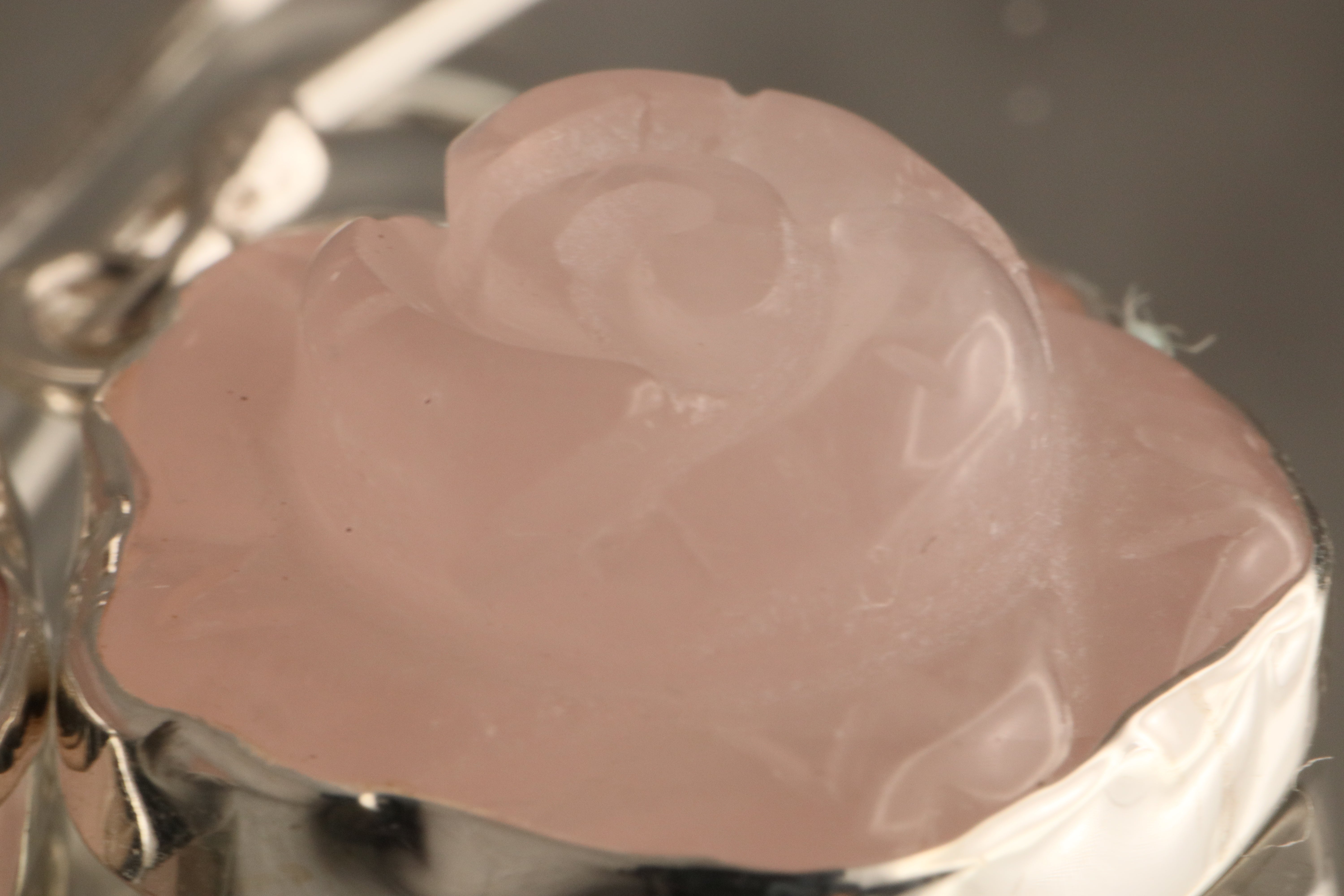 Blossoming Love - Rose Quartz 925 Silver Earrings