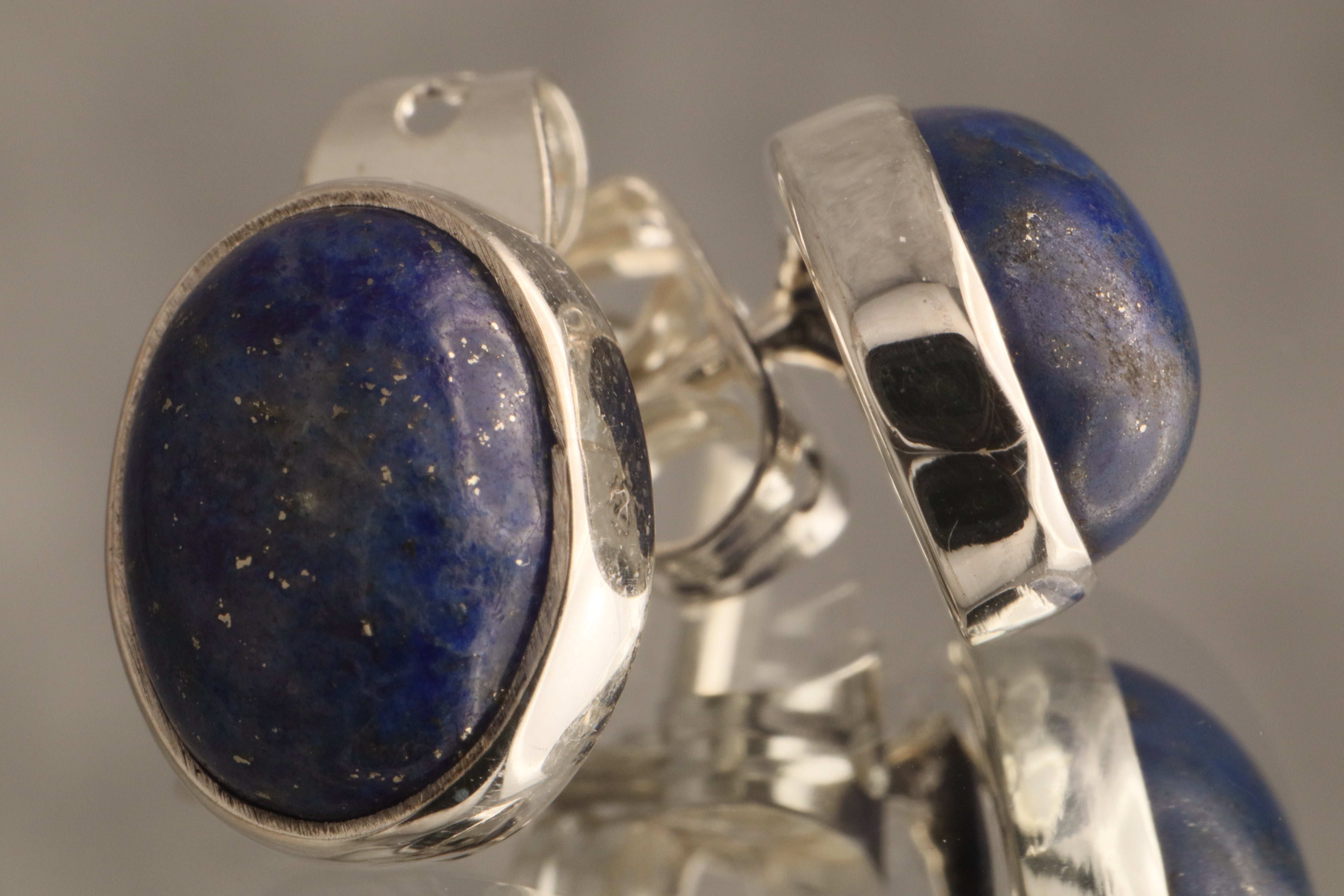 Celestial Wisdom - Lapis Lazuli 925 Silver Earrings