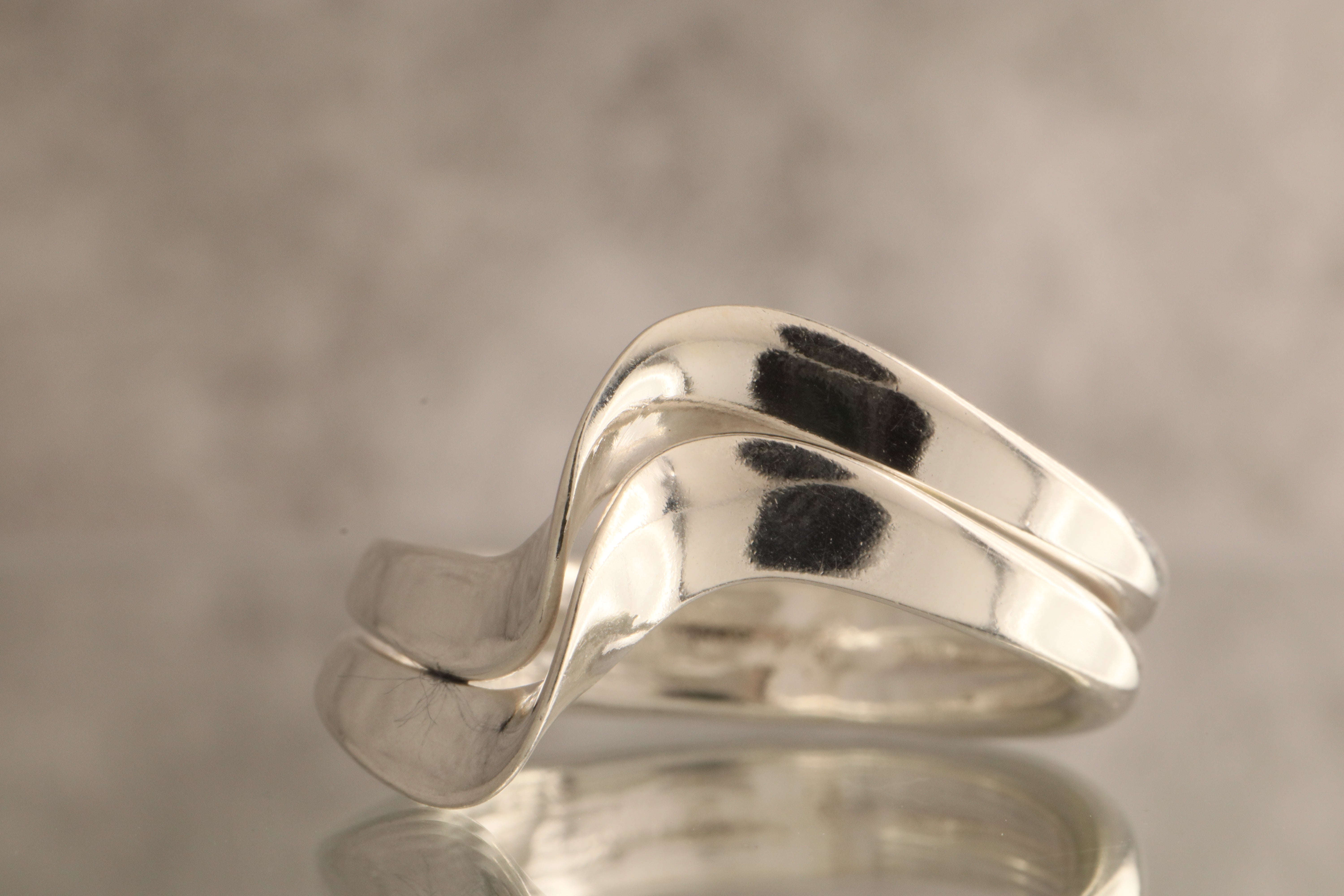 Waves of Silver - Over 5 Grams Of 925 Sterling Silver Ring