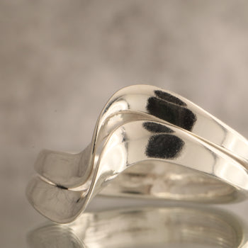 Waves of Silver - Over 5 Grams Of 925 Sterling Silver Ring