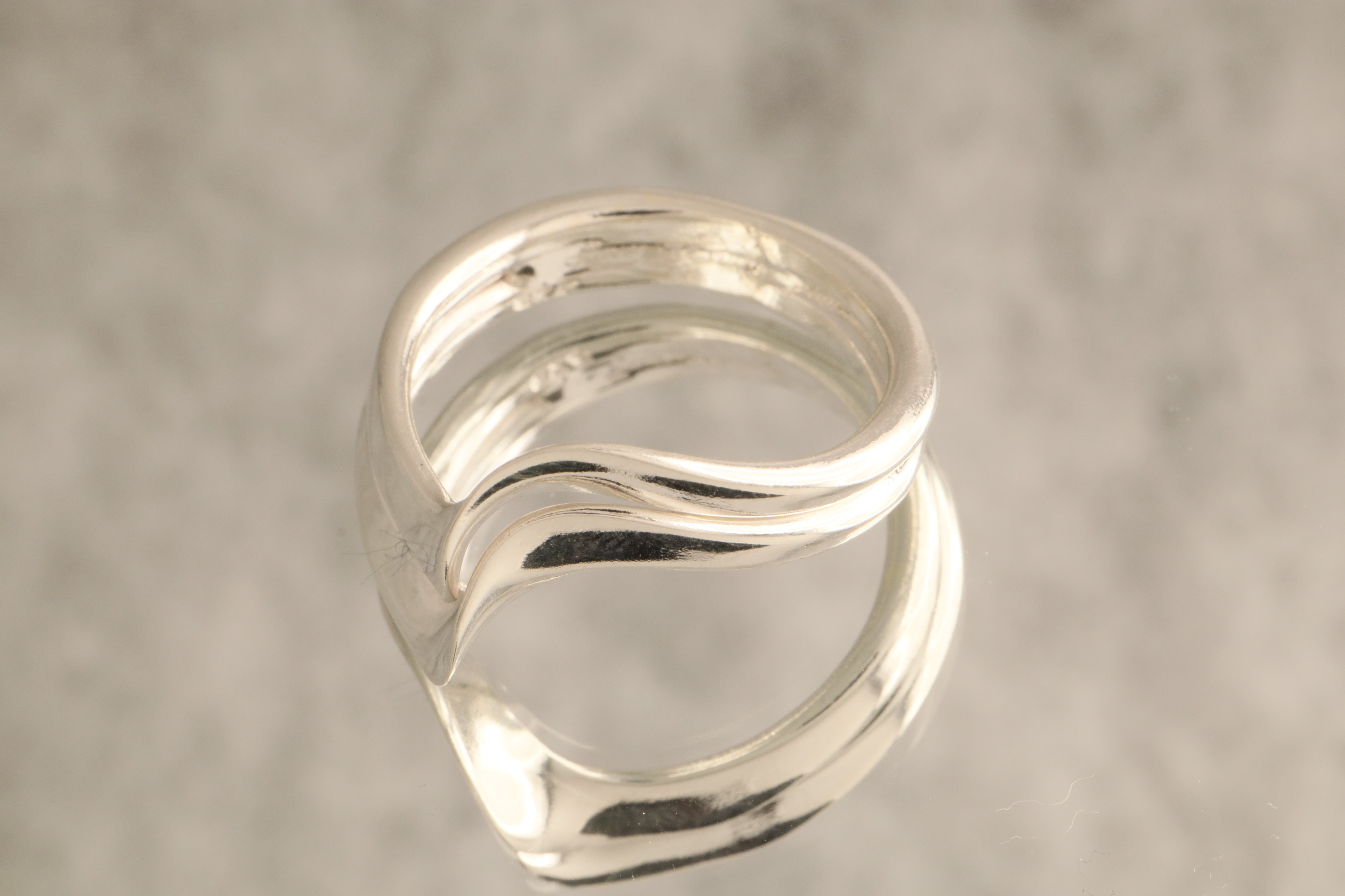 Waves of Silver - Over 5 Grams Of 925 Sterling Silver Ring