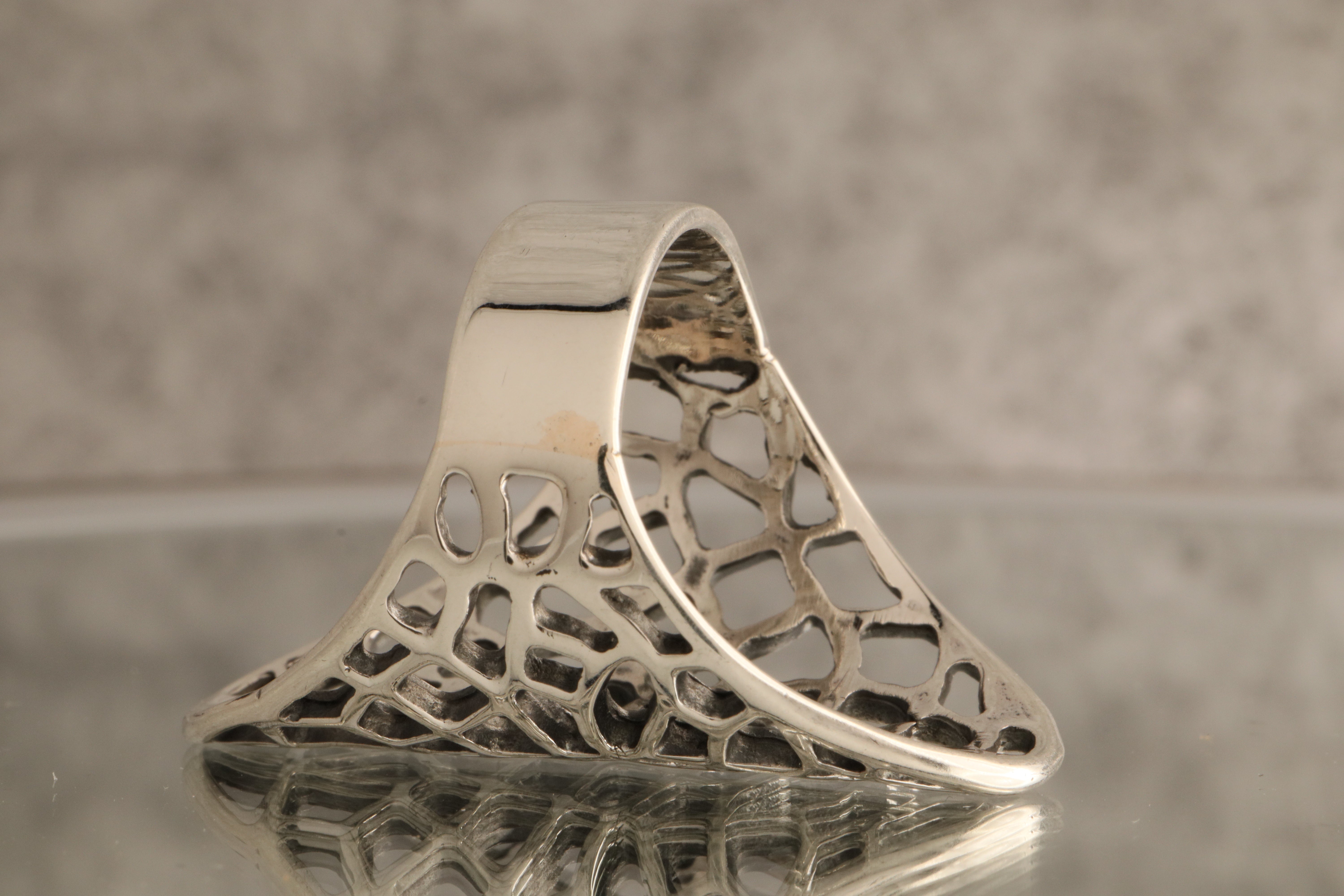 Ventana de Sueños – Intricate Lattice 8g Of 925 Sterling Silver Ring