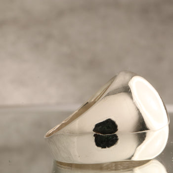 Radiant Flow - 12g  Of Sculpted 925 Sterling Silver Ring