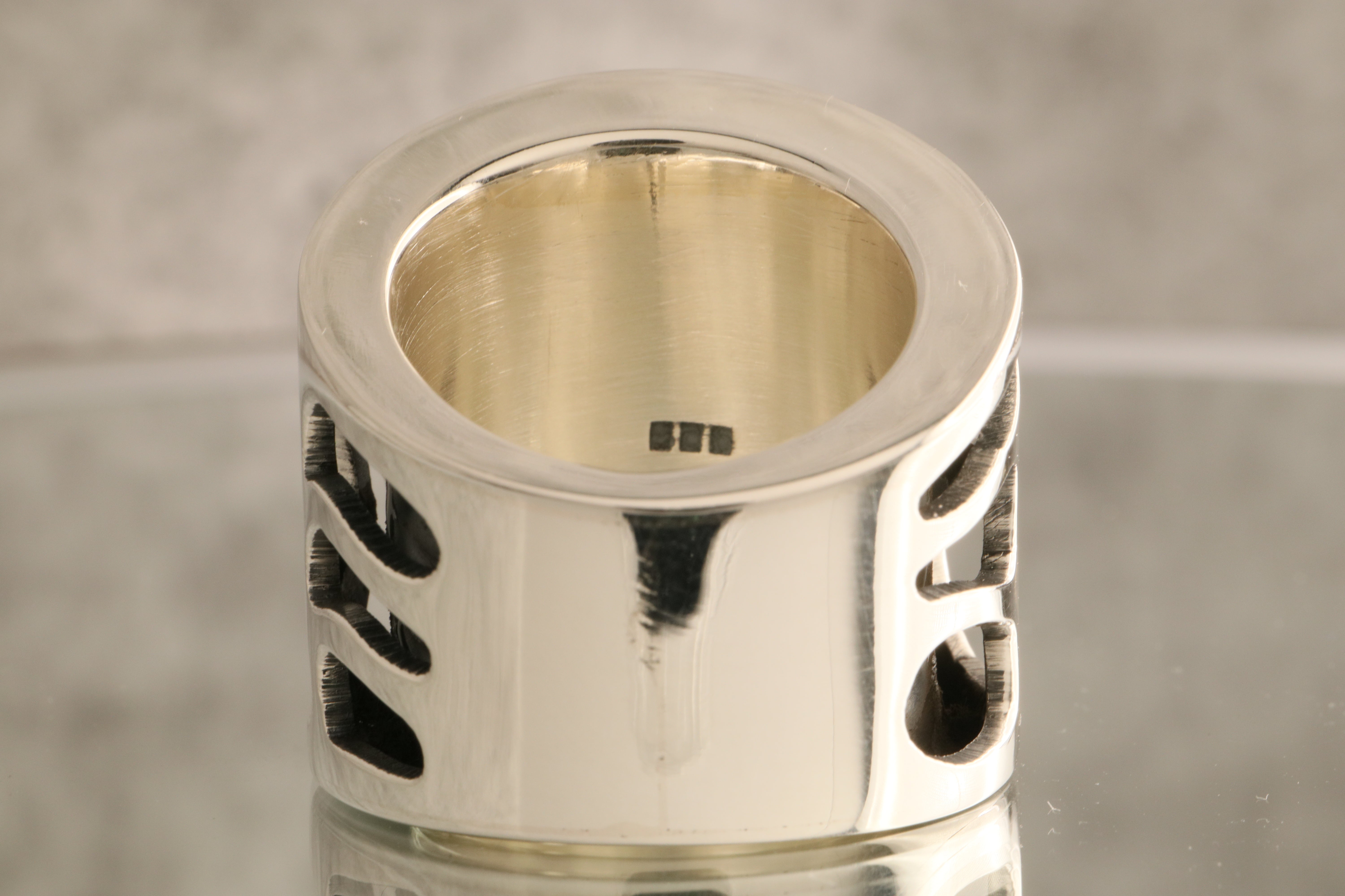 Fuego Vivo - 27 Grams Of 925 Silver Ring