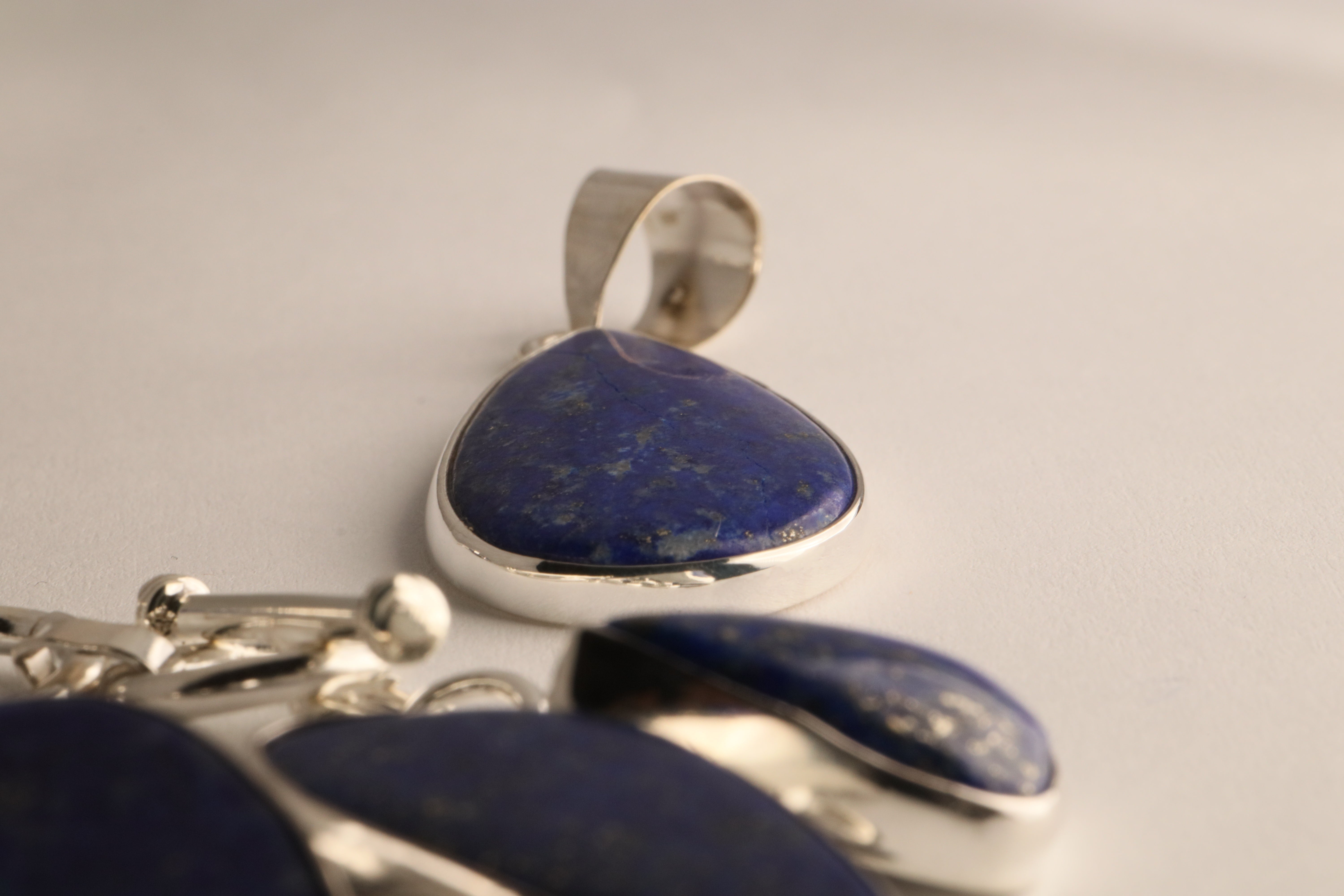 Azul Celestial – Lapis Lazuli Jewelry Set in 925 Sterling Silver