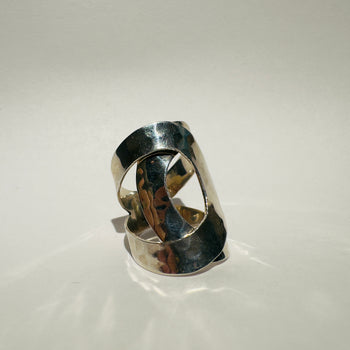 Interwoven Paths Ring - 925 Silver