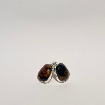 Eternal Ember - Chiapas Amber 925 Silver Earrings