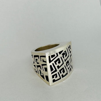 Eternal Maze - Sterling Silver Ring