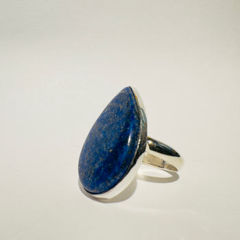 Celestial Midnight - Lapis Lazuli 925 Silver Ring