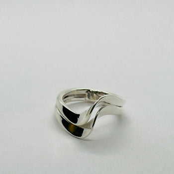 Waves of Silver - 925 Silver Ring